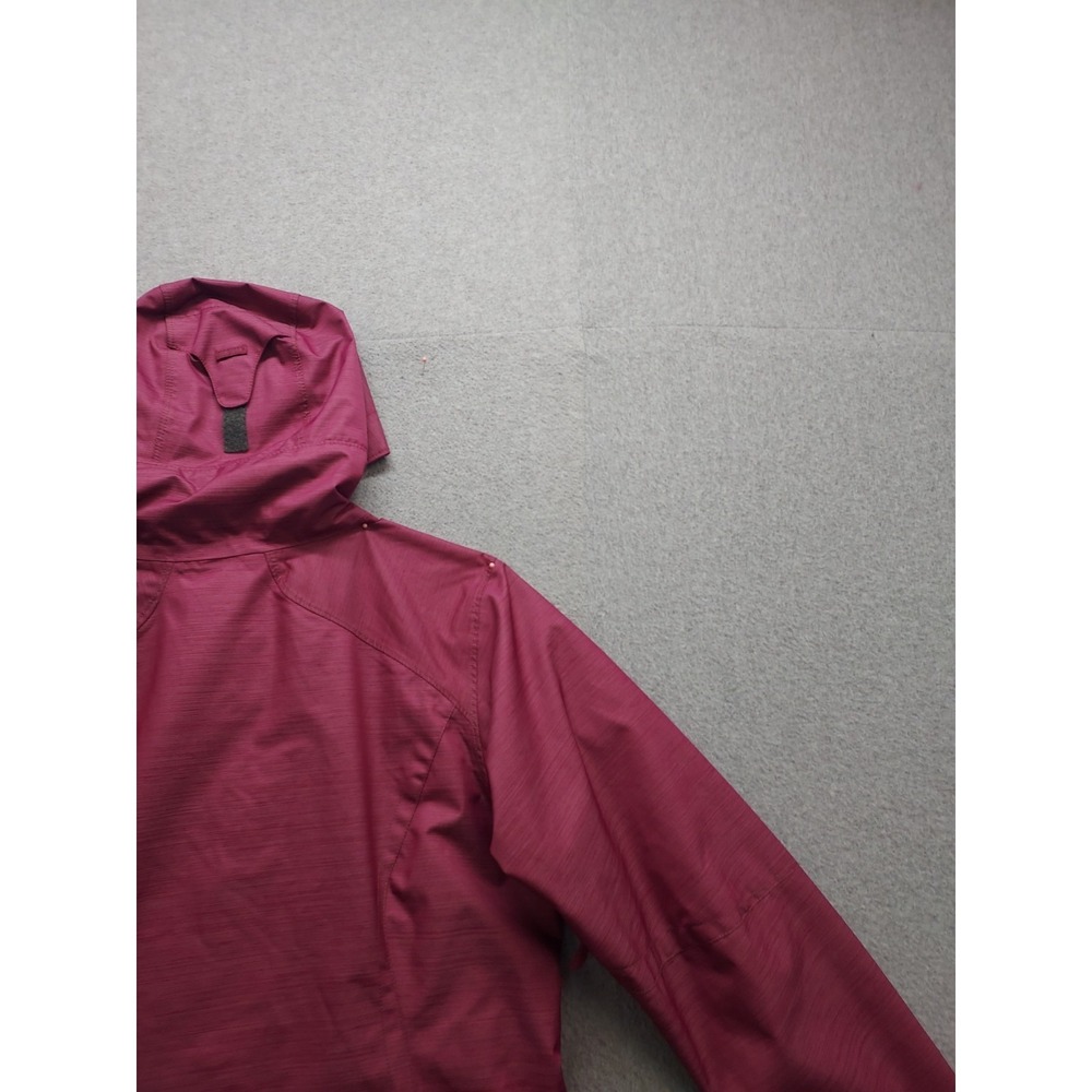 Columbia Sportwear Company Women Hoodie Jacket M Purple Full Zip Pockets Outdoor - Picture 12 of 15